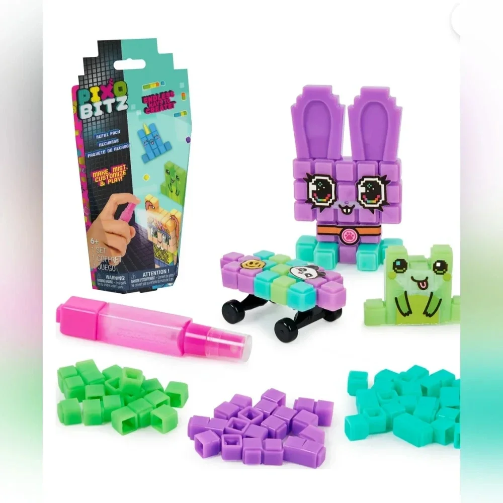 Pixobitz Refill Pack with 270 Water Fuse Beads